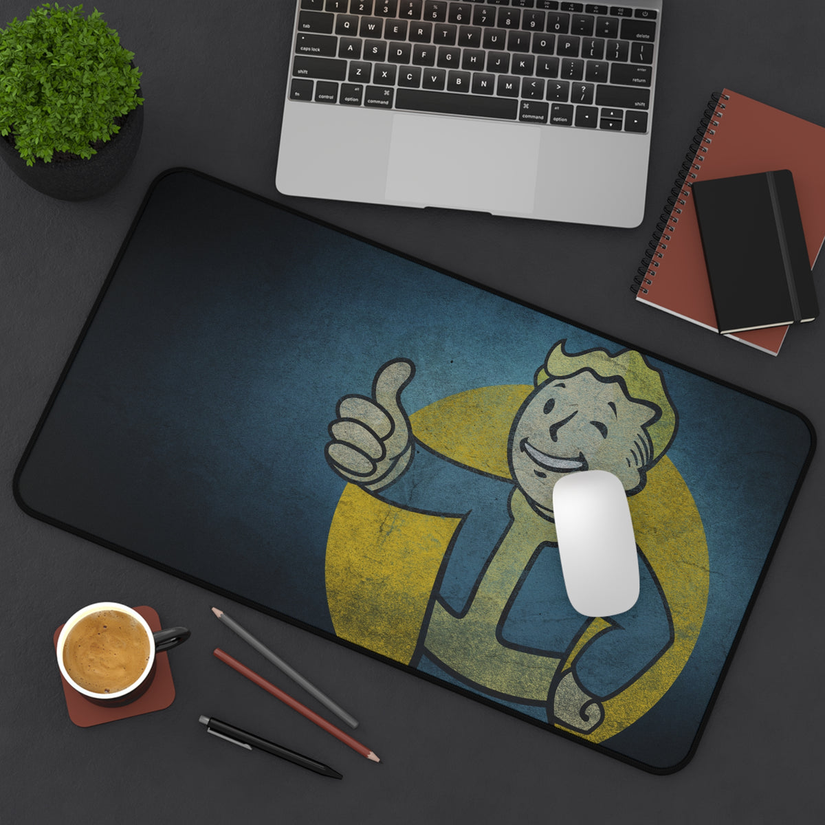 Wasteland Vault Gaming Desk Mat