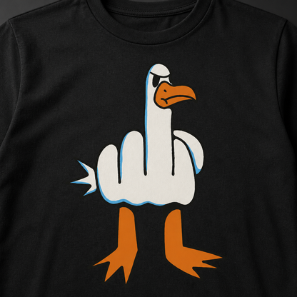 Flipping the Bird Goose T-Shirt