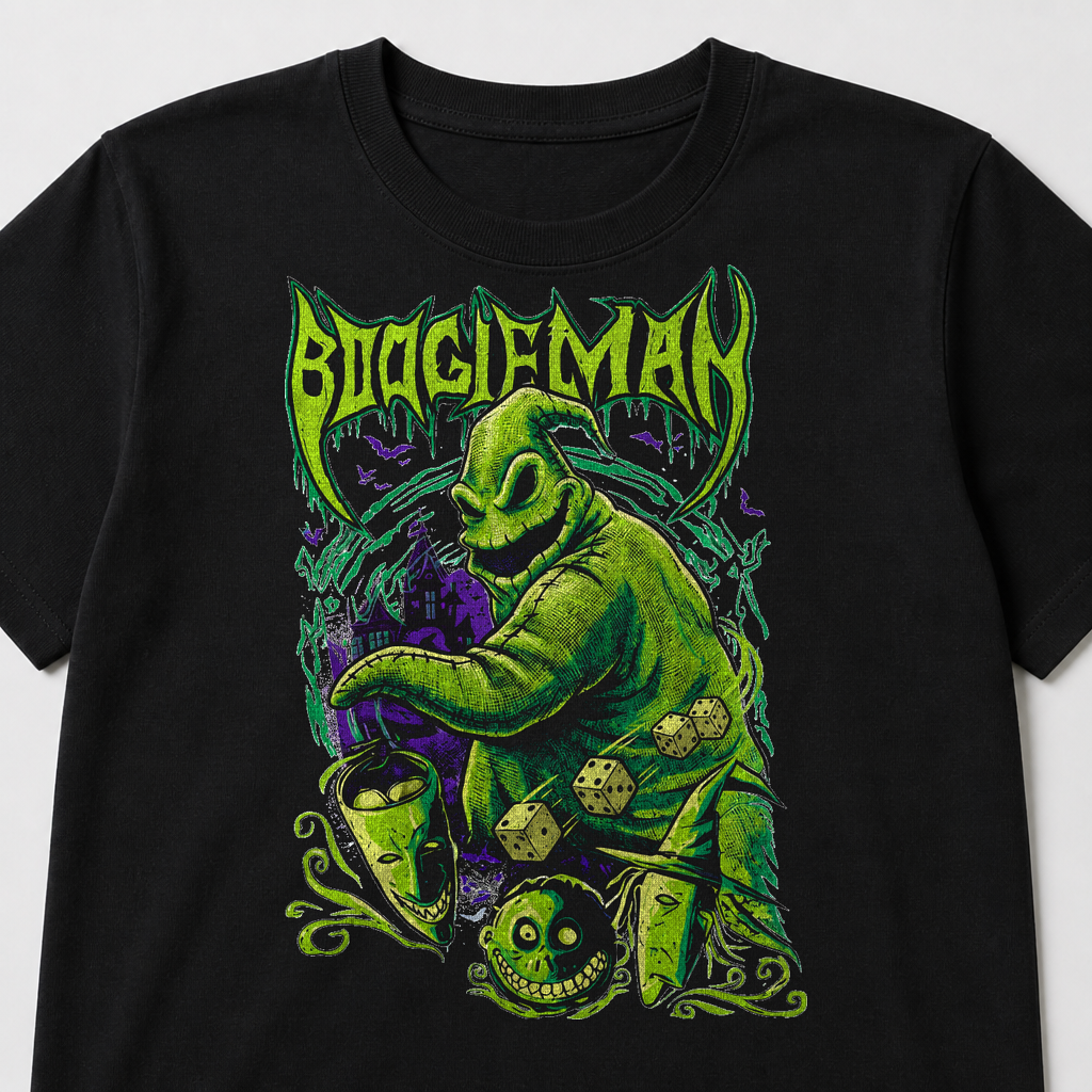 Oogie Boogie Boogieman Image Funny Halloween T-Shirt