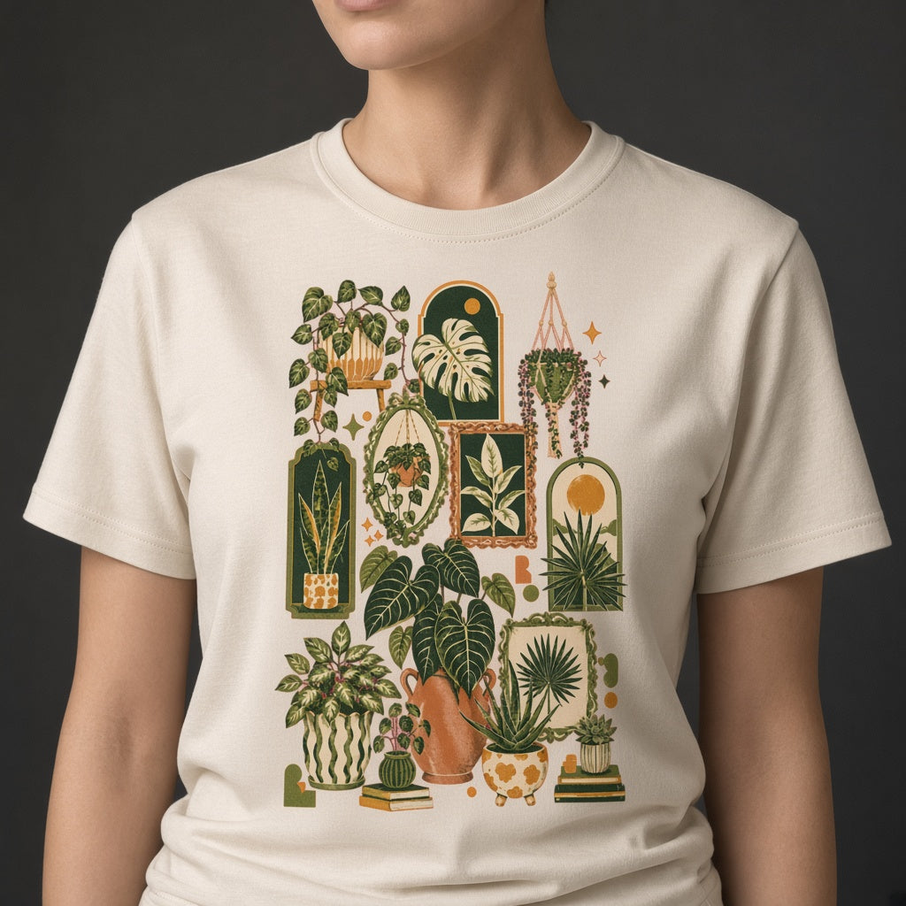 Houseplant T-Shirt for Plant Lovers