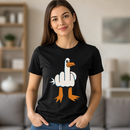 Flipping the Bird Goose T-Shirt
