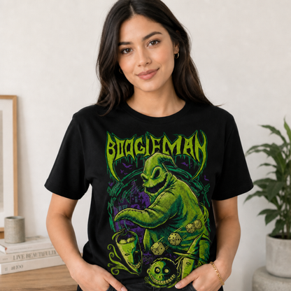 Oogie Boogie Boogieman Image Funny Halloween T-Shirt