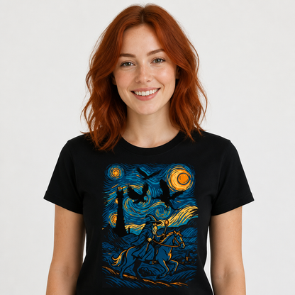 Starry Night Wizard T-Shirt