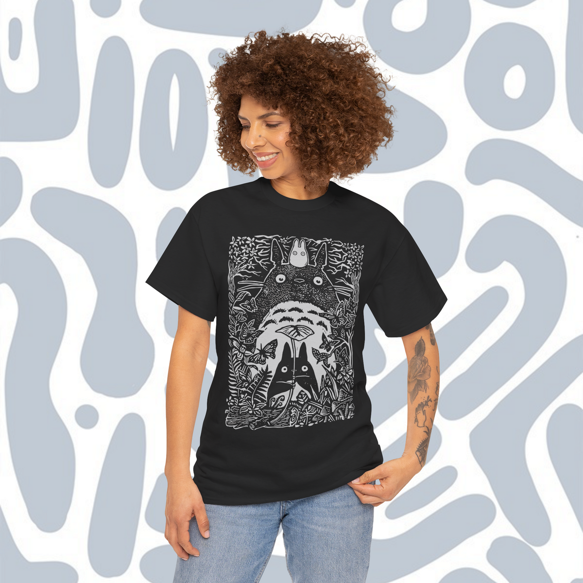 Forest Spirit Neighbor T-Shirt, Funny Unisex tee