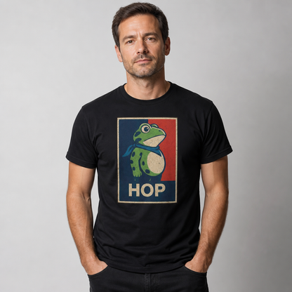 Hop Frog Hope Poster Parody Funny T-Shirt