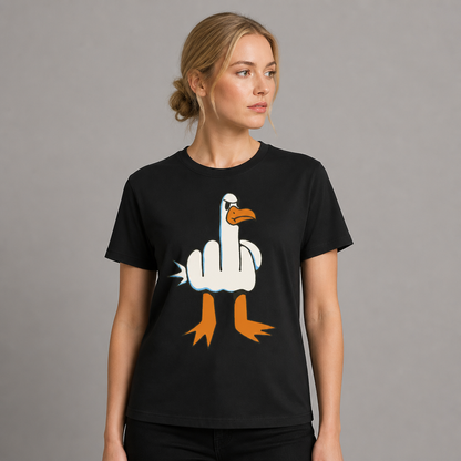 Flipping the Bird Goose T-Shirt