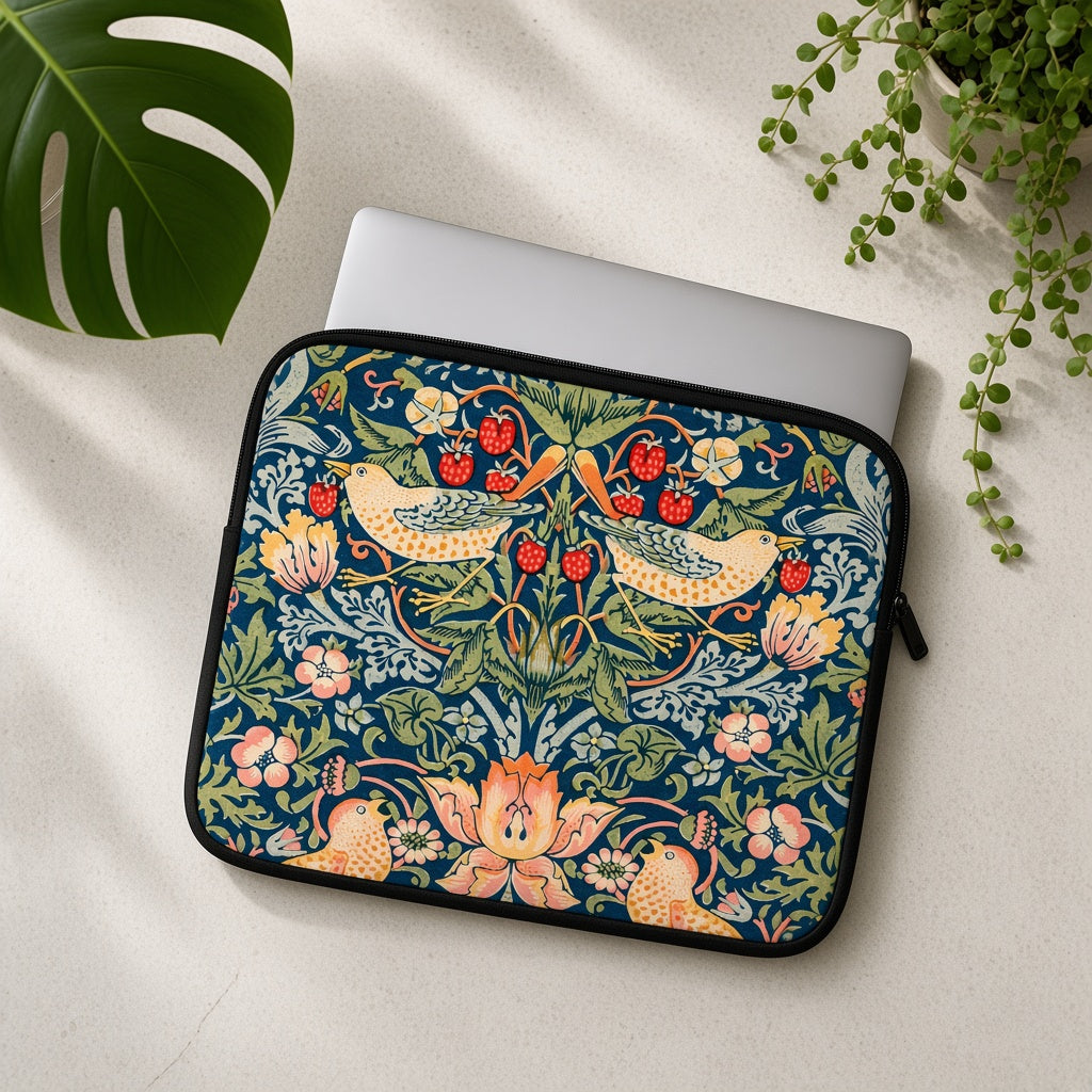 William Morris Strawberry Thieves Laptop Sleeve