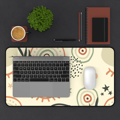 Boho Desk Mat, gaming mouse mat, mousepad large, XXL deskpad mouse pad