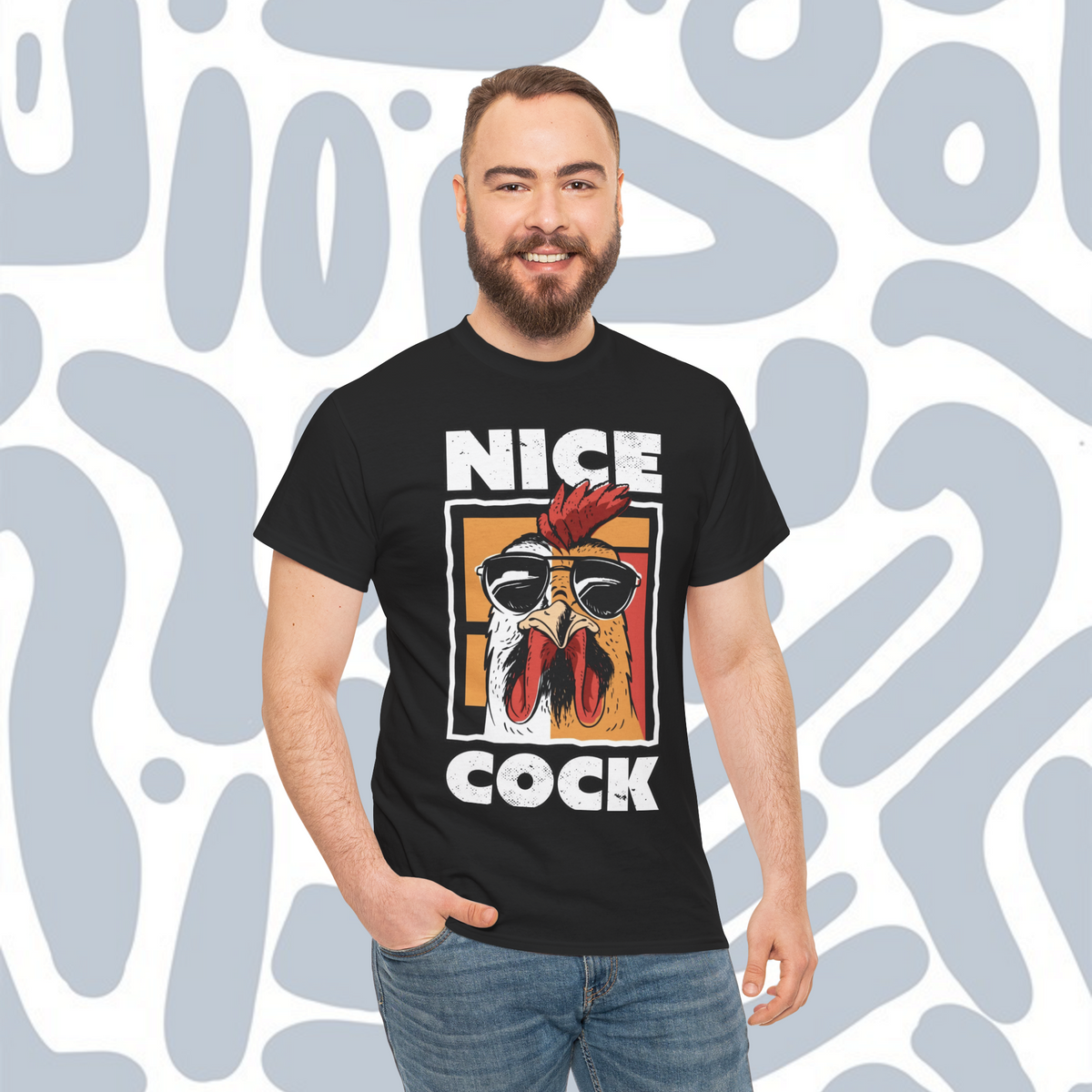 Nice Cock T-Shirt, Funny Unisex tee