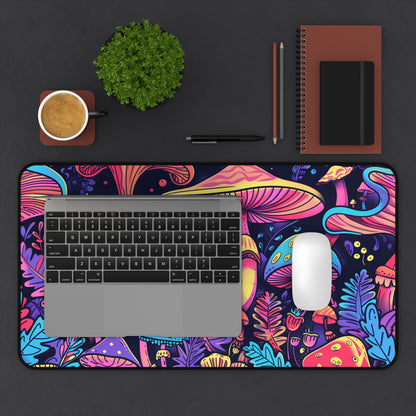 mushrooms Desk Mat, gaming mouse mat, XXL deskpad mouse pad