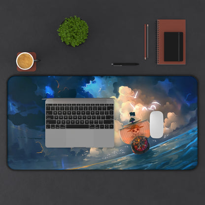Anime Pirate ship Desk Mat
