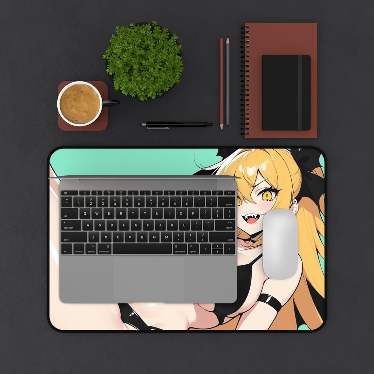 Anime Girl in Bikini 2 Desk Mat