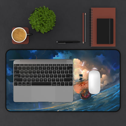 Anime Pirate ship Desk Mat