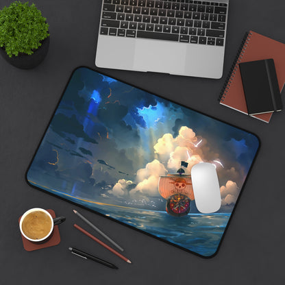 Anime Pirate ship Desk Mat