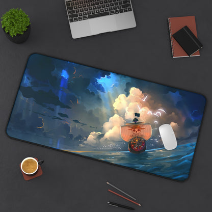Anime Pirate ship Desk Mat