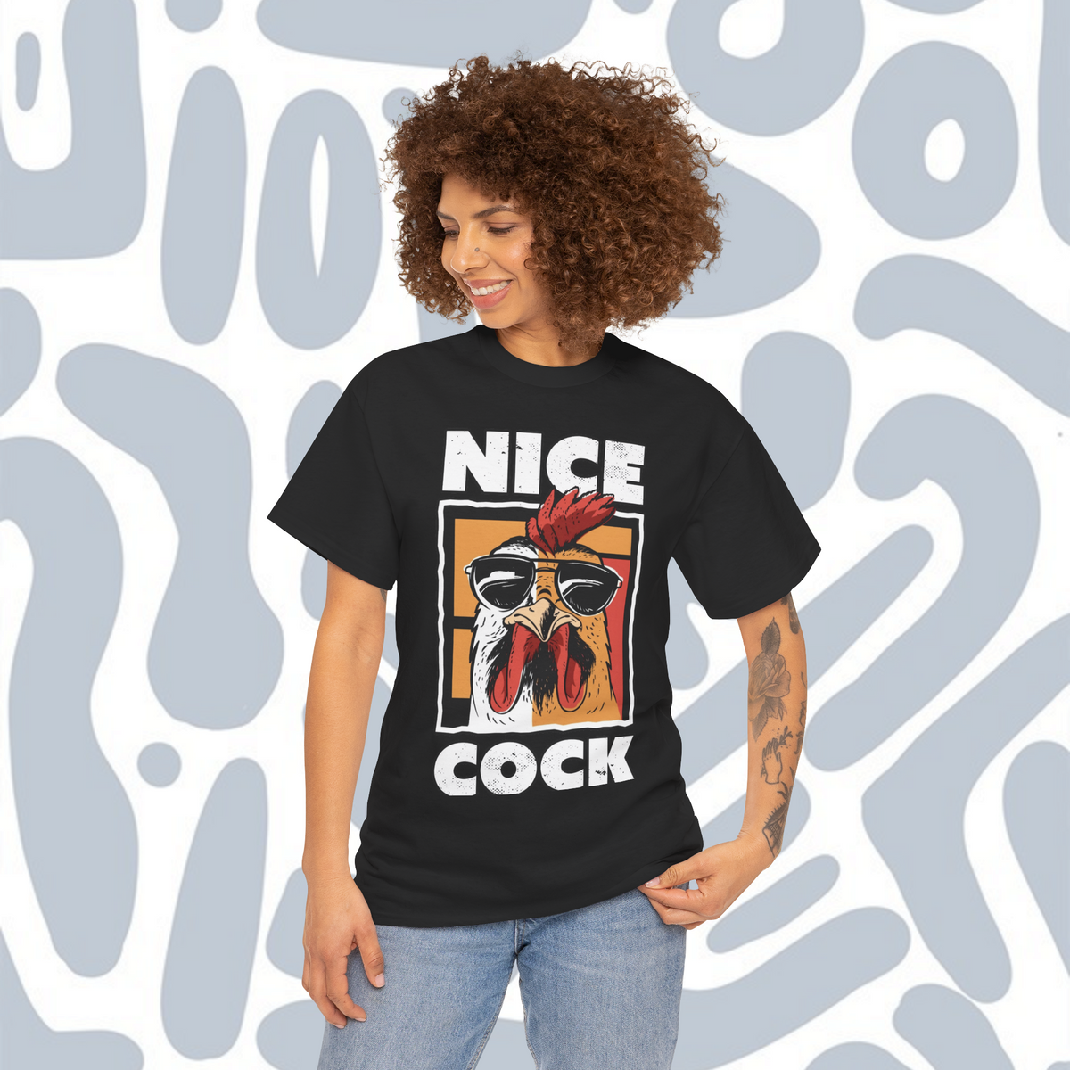 Nice Cock T-Shirt, Funny Unisex tee