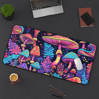mushrooms Desk Mat, gaming mouse mat, XXL deskpad mouse pad