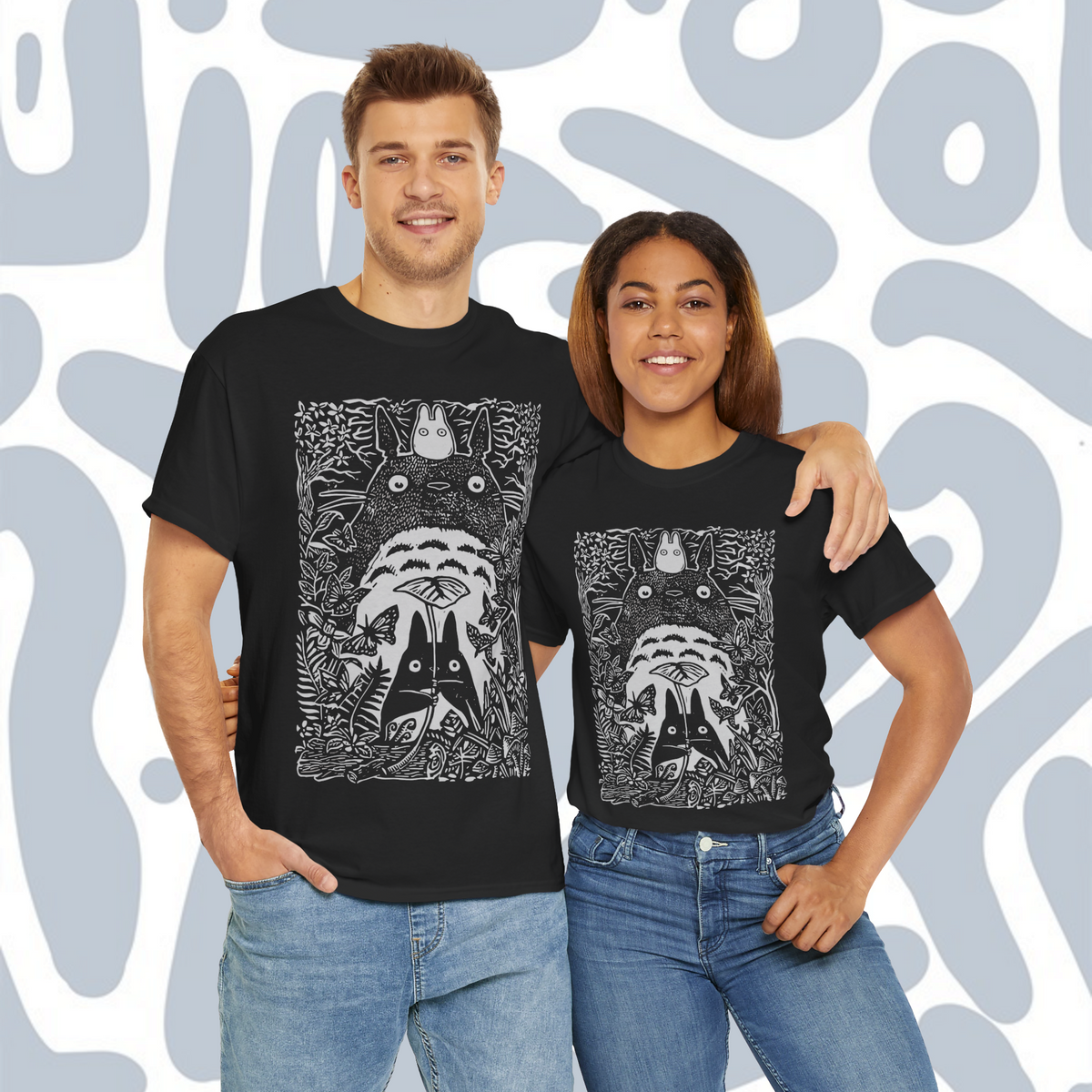 Forest Spirit Neighbor T-Shirt, Funny Unisex tee