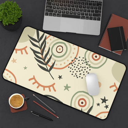 Boho Desk Mat, gaming mouse mat, mousepad large, XXL deskpad mouse pad