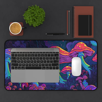 fly agarics Desk Mat, gaming mouse mat, XXL deskpad mouse pad