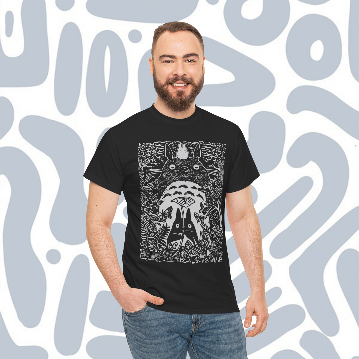Forest Spirit Neighbor T-Shirt, Funny Unisex tee