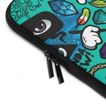 crime is money Laptop sleeve  macbook or any laptop 13, 15, 17 inch, Laptop bag