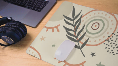 Boho Desk Mat, gaming mouse mat, mousepad large, XXL deskpad mouse pad